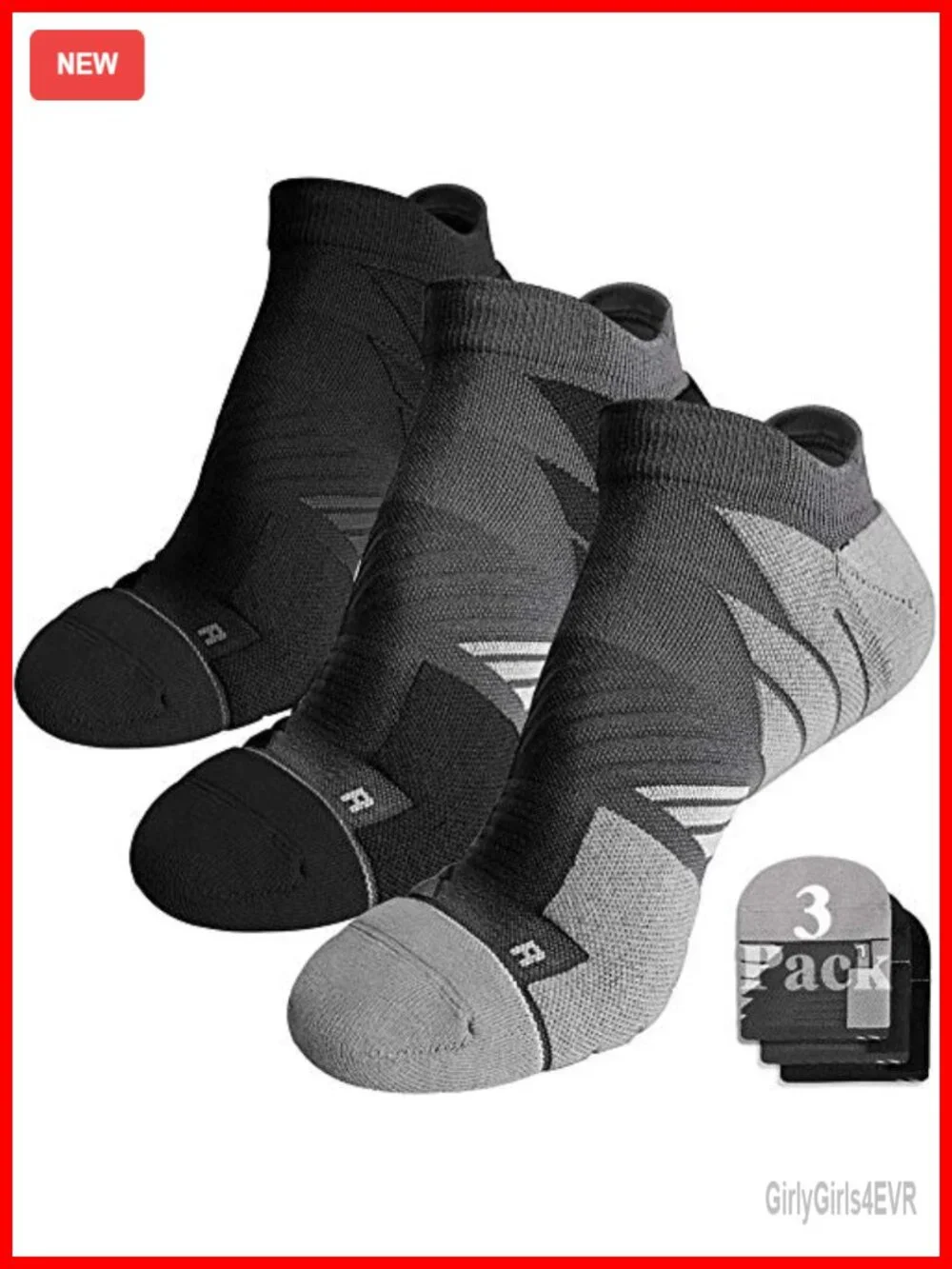Coolmax No Show Athletic Running Socks Cushioned Arch Support